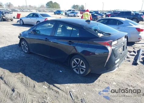 2018 Toyota Prius Four Touring from USA, damaged, VIN JTDKARFUXJ3553033